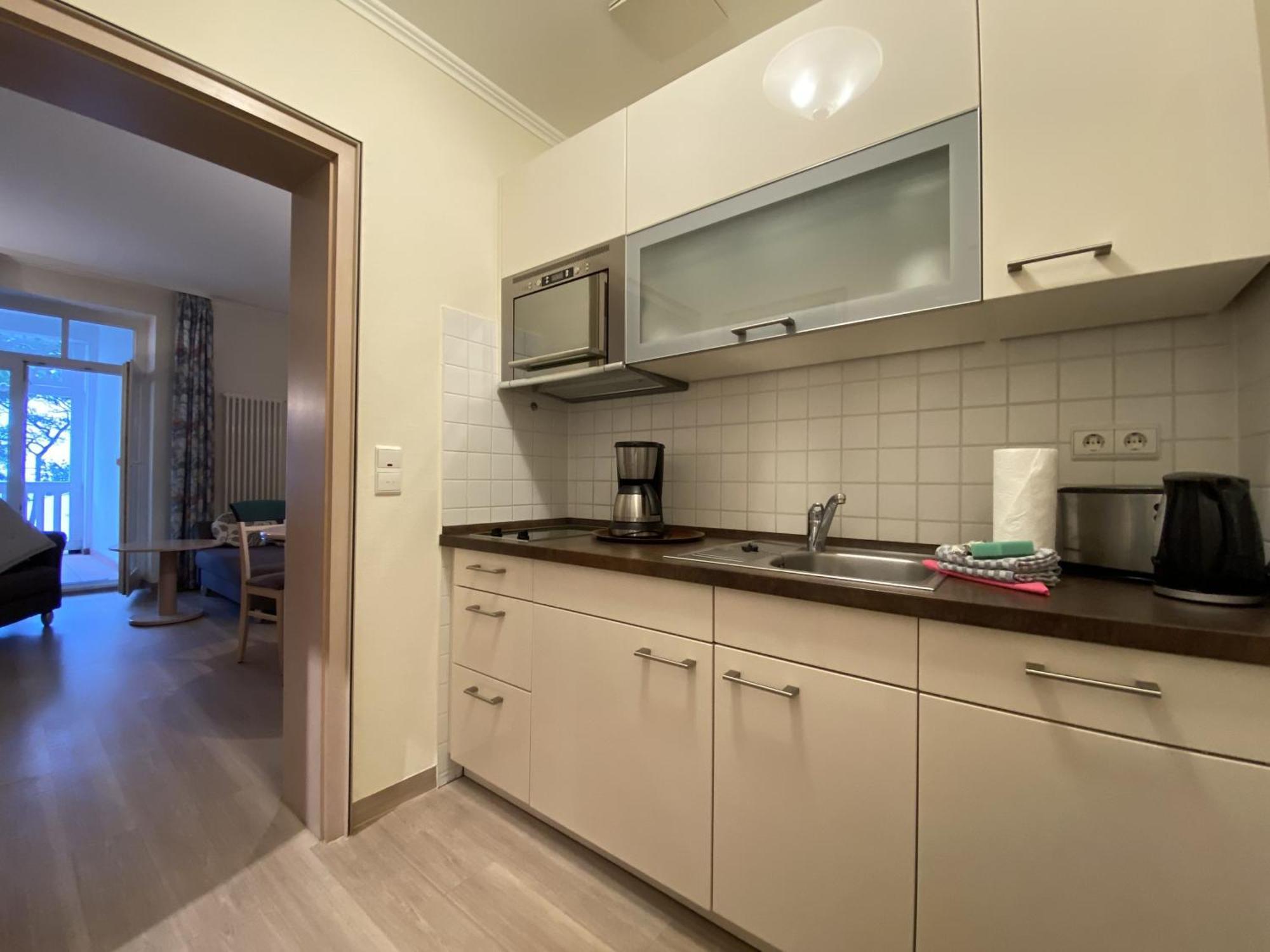 Ferienwohnung Ostseeblick In Der Villa Seeadler Binz Buitenkant foto